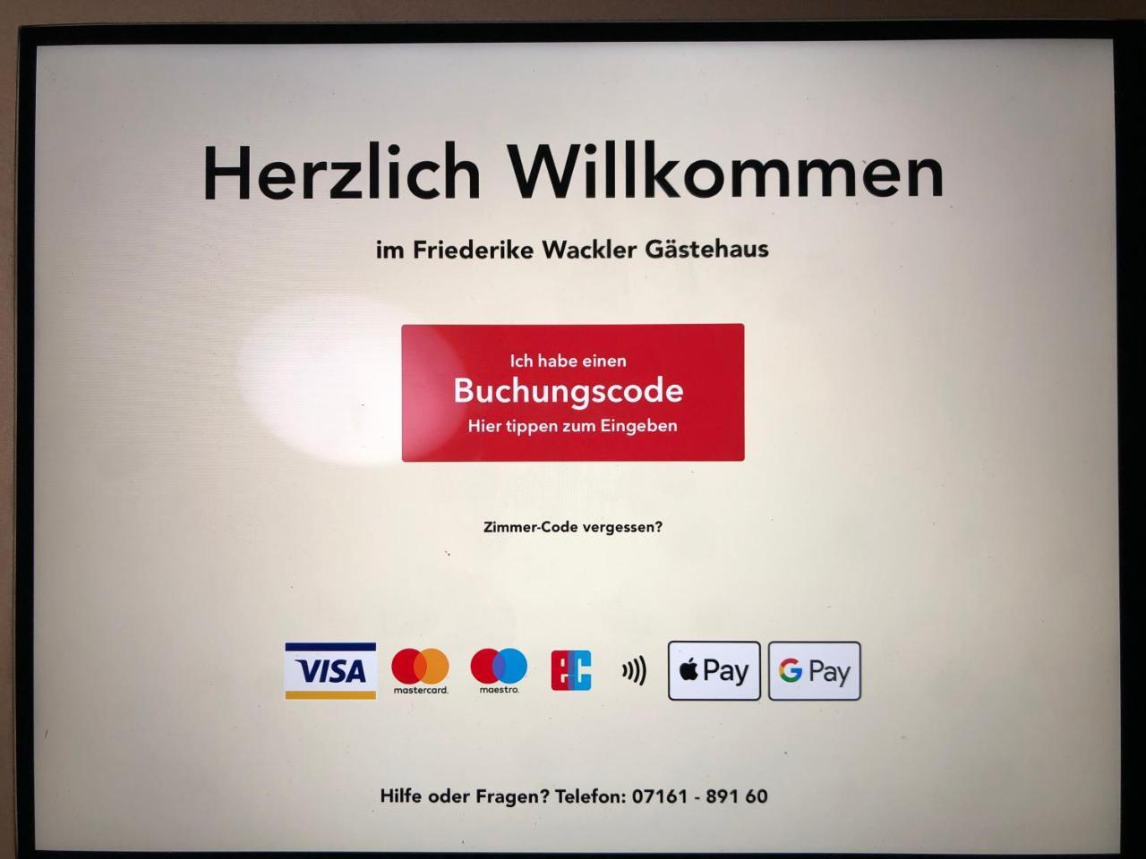 Friederike Wackler Gaestehaus Goeppingen Exterior photo